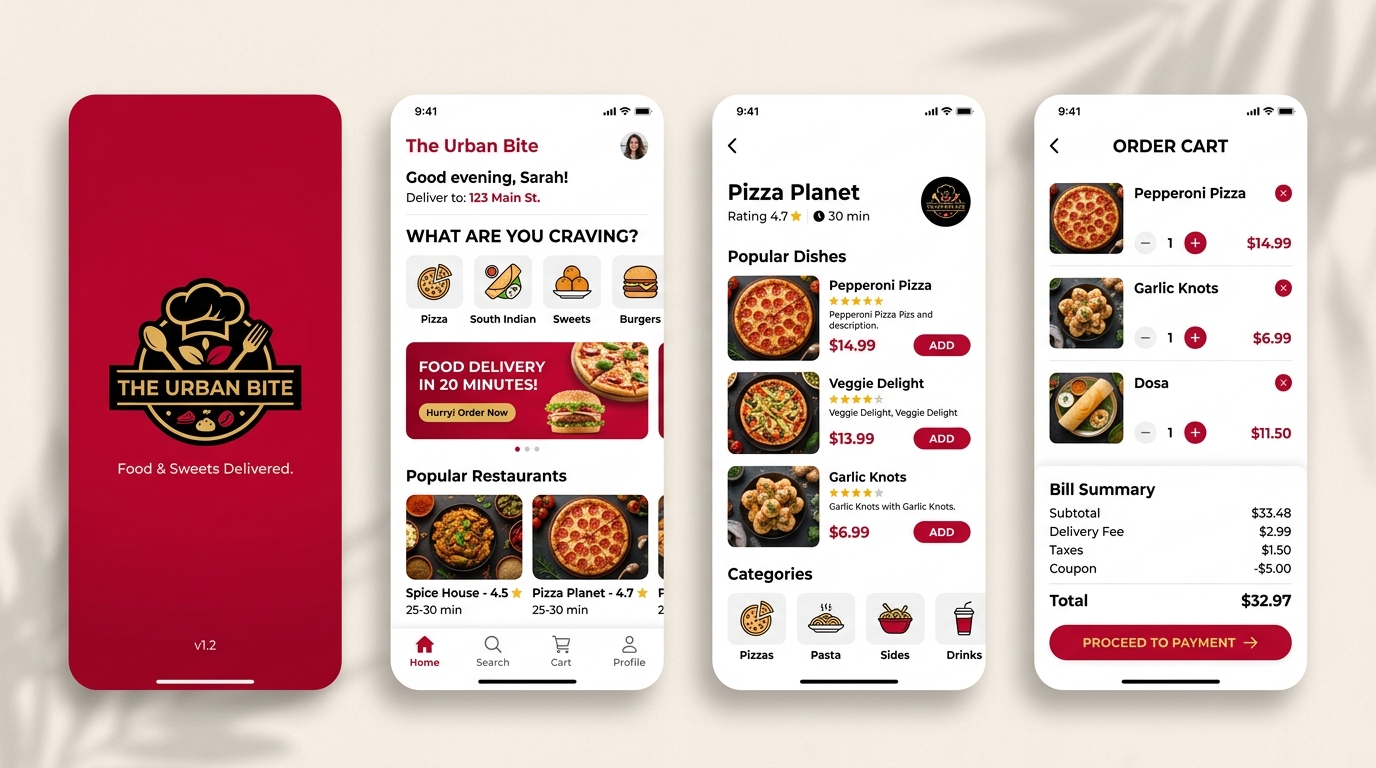 The Urban Bite – Real-Time Quick-Commerce Ecosystem